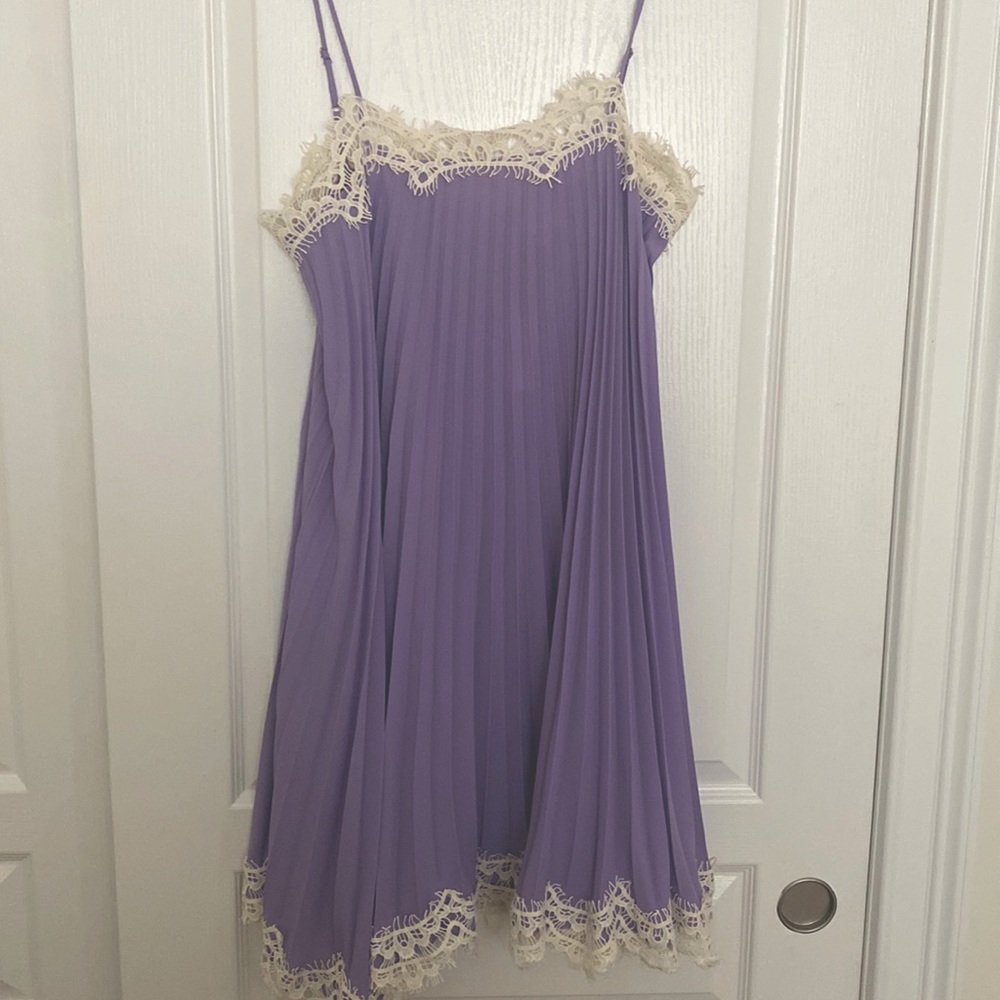 Anthropologie pleated dress; brand new with tags